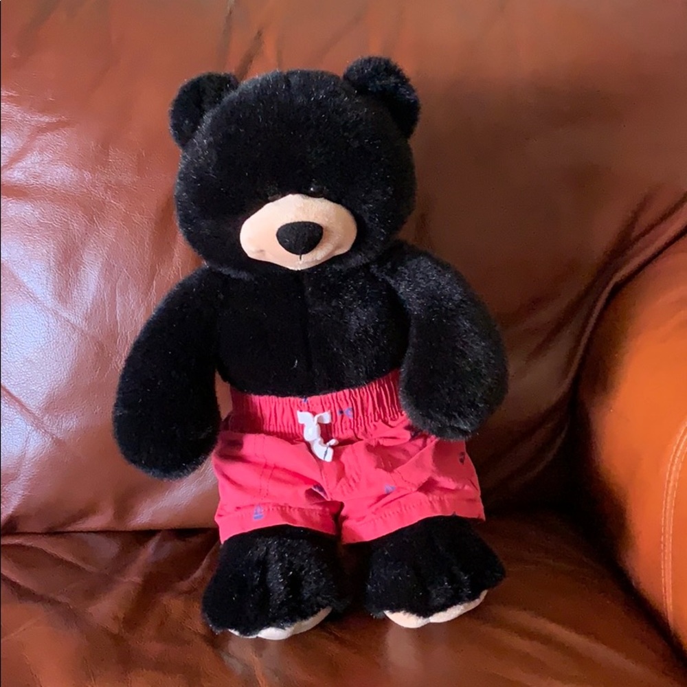 Shiny black Build-a-bear